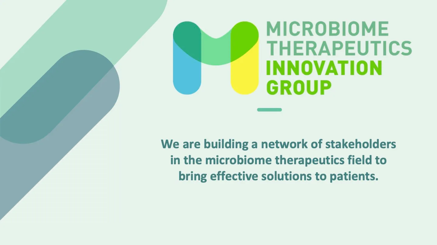 Introduction to the Microbiome Therapeutics Innovation Group — slide 15 of 15